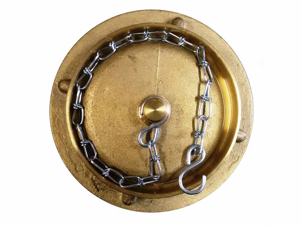 Tampão cego com Corrente latão