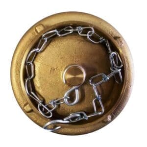 Tampão cego com Corrente latão