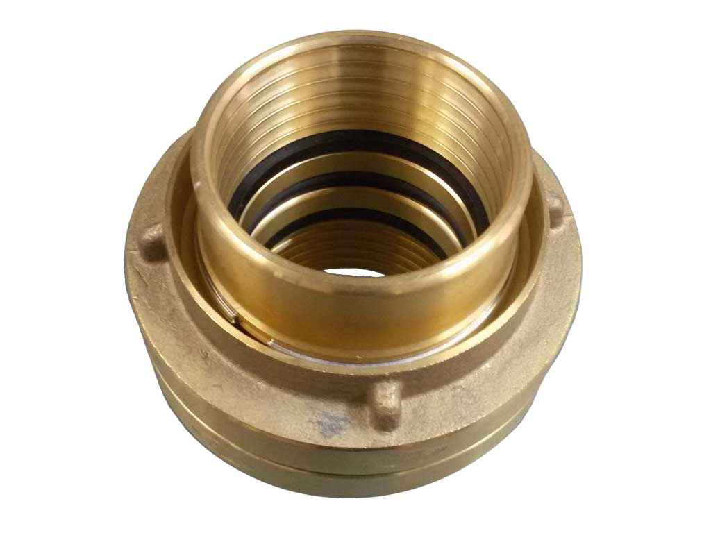 União Storz para Mangueira em Latão