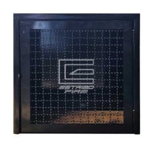 Abrigo Para Registro Gás Padrão COMGÁS 50x50x25 cm – Preto